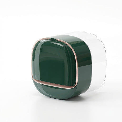 Waterproof Soap Dish – Non-slip, Leak-proof Shower & Sink Soap Holder (Plastic, L)