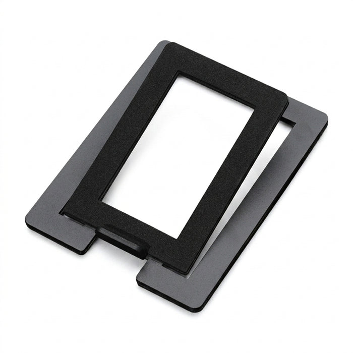 Desktop Speaker Stand (Single) — Carbon Steel Base for Laptop & Desktop Speakers, Shock-Absorbing
