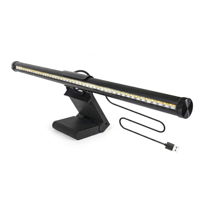 LED Monitor Light Bar — Eye-Care Stepless Dimming for Work & Gaming