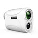Golf Laser Rangefinder with Slope Compensation, Flag Lock & Vibration — 6x Magnification (650 / 1090 yd)