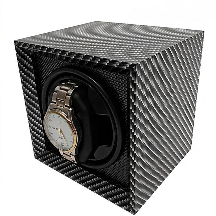 Wooden USB Watch Winder for Automatic Watches — Silent Mabuchi Motor
