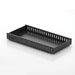 Pull-Out Pots & Pans Organiser — Sliding Lid Holder & 8-Compartment Kitchen Rack (White/Black)