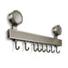 No-Punching Kitchen Rail with Hooks — Space Aluminium, Electroplated (30/40/50cm)