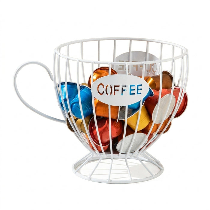 Metal Shelf for Coffee Capsules, Snacks and Sweets — Countertop Storage