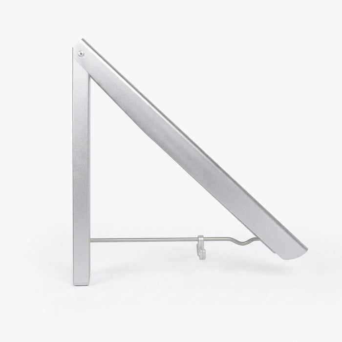 Folding Pull-Out Wall Hanger — Wall-Mounted Aluminium Clothes Airer