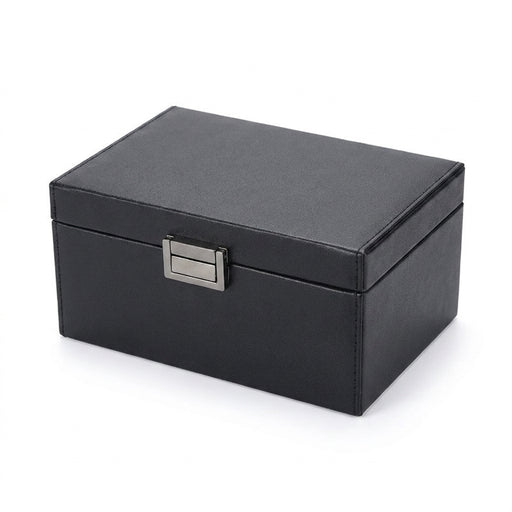 Faraday Key Fob Protector Box — RFID Signal‑Blocking Car Key Shield with Leather Finish
