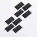 4‑Pack Adjustable Drawer Spice Racks — Tiered Kitchen Spice Organiser (Black or White)