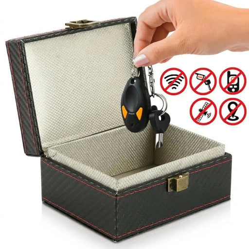 Faraday Bag for Car Keys – RFID Signal Blocker Pouch for Keyless Entry