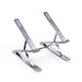 Adjustable Aluminium Laptop Stand — Foldable, Stable Cooling Holder for MacBook & Notebooks