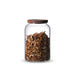 Glass Sealed Storage Jar with Wooden Lid — 1.2 L, 2 L or 2.8 L