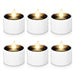 Rechargeable LED Tea Lights 6‑pack — Flameless Flicker, Remote & Timer, USB Multi‑Charge