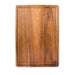 Wooden Double‑Sided Cutting Board — Rectangle, M & L — Charcuterie, Pizza & Bread Serving Board